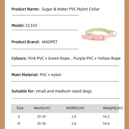 CANDY DOG COLLAR